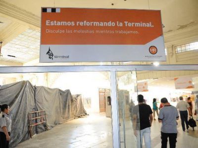 Interminable: la estaci�n de �mnibus ya lleva tres a�os de obra y aparecen problema edilicios