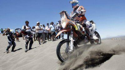 Por seguridad, se cancel� parte de la etapa Motos y Cuatriciclos en el Dakar