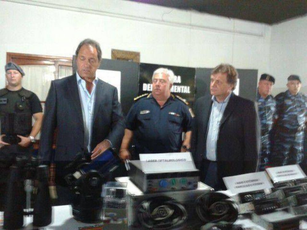 El gobernador Scioli hizo un balance del Operativo Sol junto a Matzkin y a Pulti