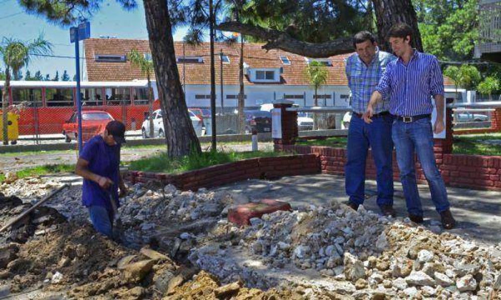 Comenzaron las obras para la instalaci�n de gas en el Poli 3