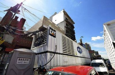 D�AZ P�REZ SUSPENDI� LOS PERMISOS DE OBRAS Y MANTIENE REUNIONES CON EDESUR