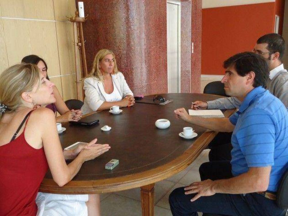 Hissa recibi� al senador por el departamento San Mart�n