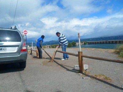 Municipio quit� valla que imped�a acceso vehicular a playa c�ntrica