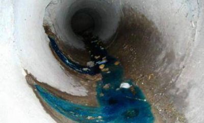 Obras Sanitarias desactiv� conexi�n cloacal irregular que volcaba al sistema pluvial 
