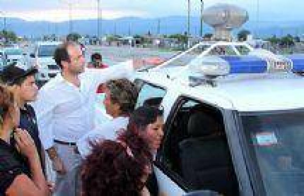 En el megaoperativo de la zona Sudeste se estren� una c�mara m�vil