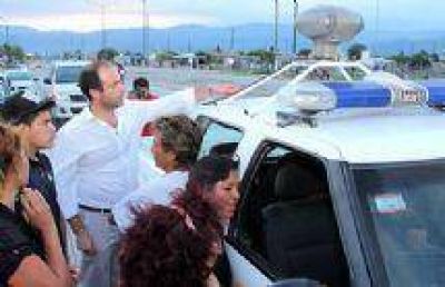 En el megaoperativo de la zona Sudeste se estren� una c�mara m�vil
