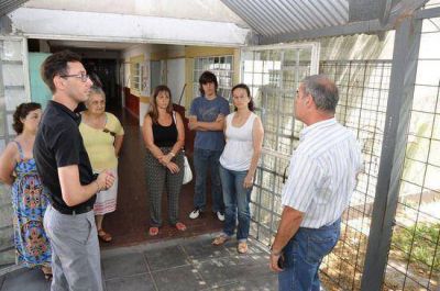El Municipio realizar� obras en la Escuela Secundaria N� 17 del Barrio Siderca  