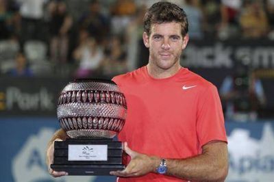 Juan Mart�n del Potro: "Comenzar el a�o de este modo es muy positivo"