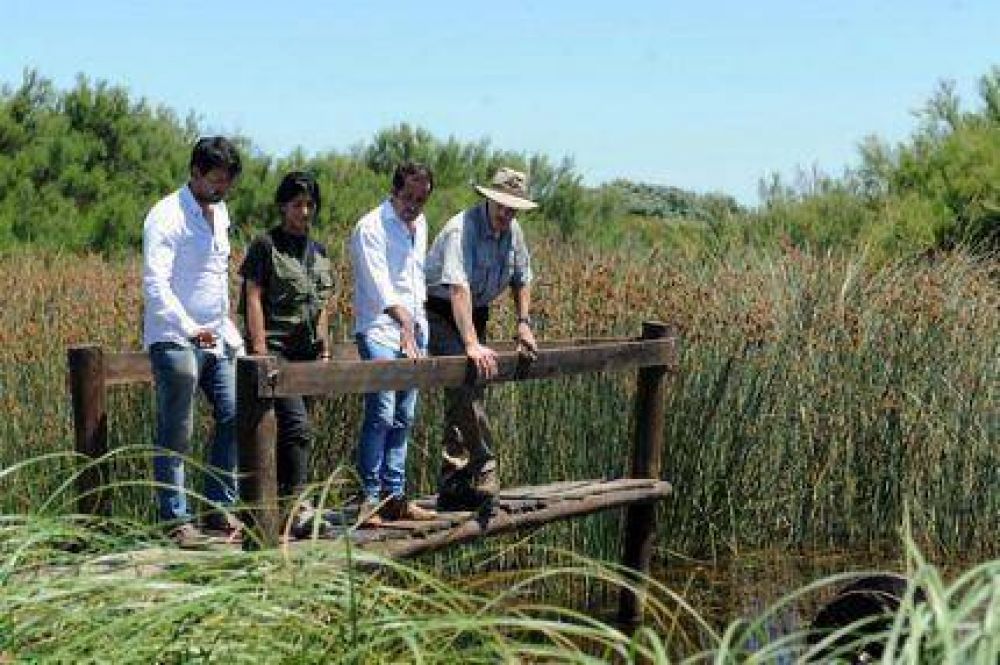 Scioli reimpulsar� la ley que declara Reserva a la Laguna del Puerto