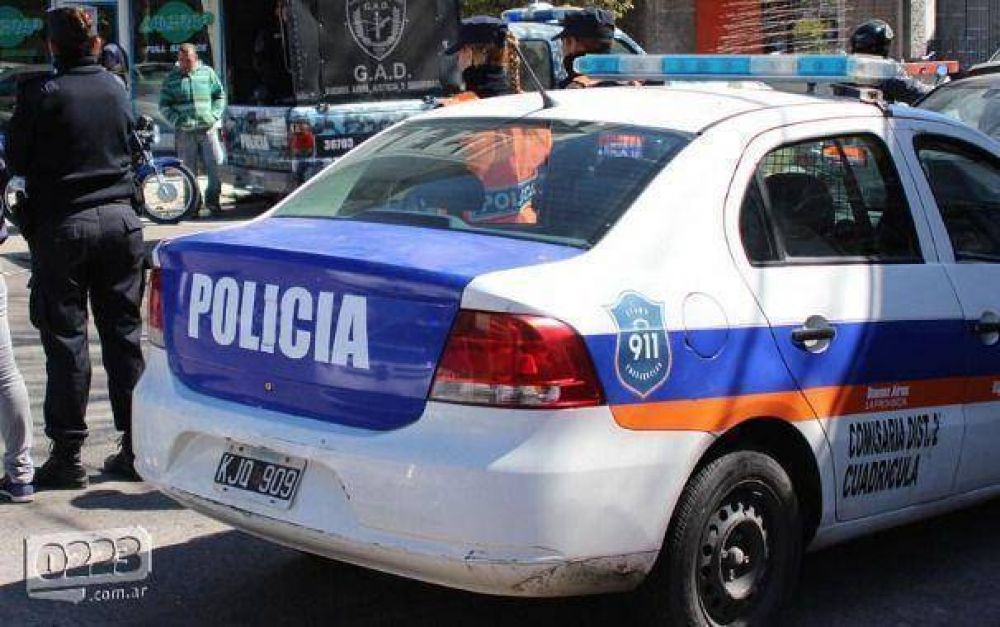 Otro robo, otra hu�da, otro choque: cuatro detenidos y una herida