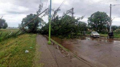 Una fuerte tormenta se abati� sobre Tucum�n