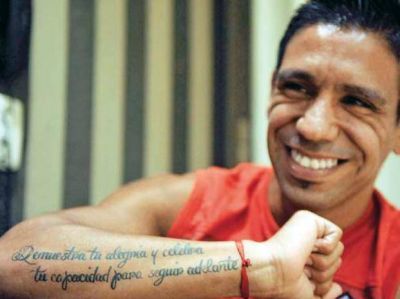 V�ctor Figueroa resalt� que se siente feliz y c�modo en Newell�s.