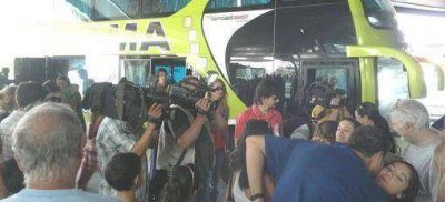 Regresaron los estudiantes del Belgrano varados en Brasil