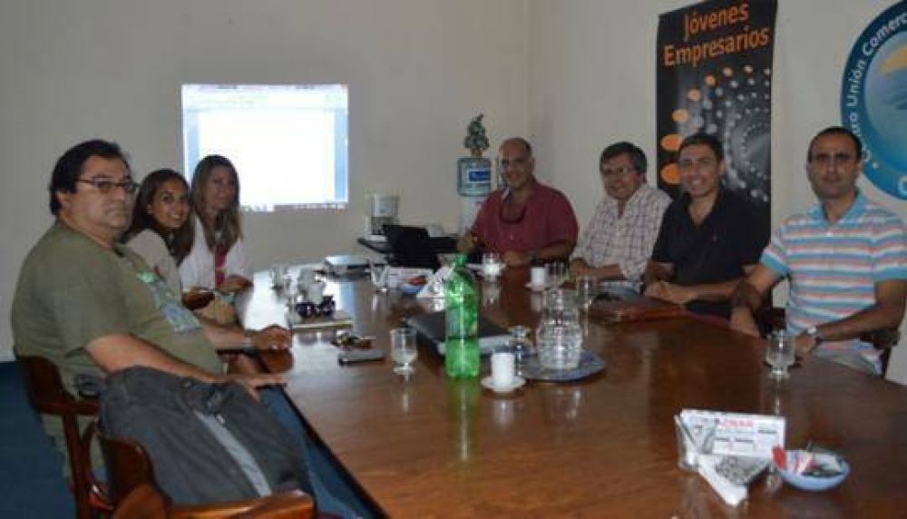 Avanzan las gestiones para el Centro Comercial a Cielo Abierto Sustentable Bragado