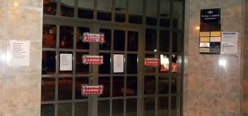 El ministerio de desarrollo humano clausuro la clinica Santa Lucia
