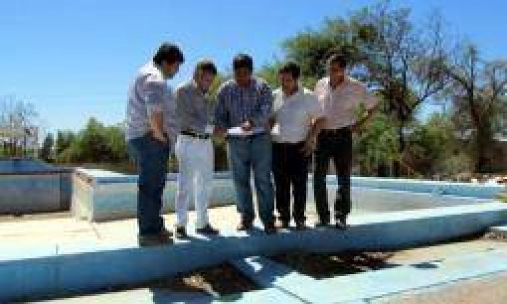 El municipio reinici� obras para modernizar el Parque Yacampis