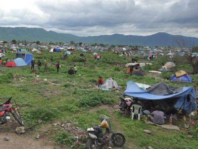 La toma de tierras en San Remo se torn� incontrolable