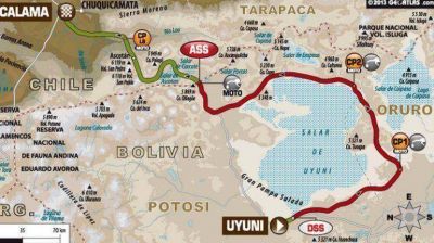 Dakar, d�a 8: hacia Chile, a trav�s de la Cordillera de Los Andes