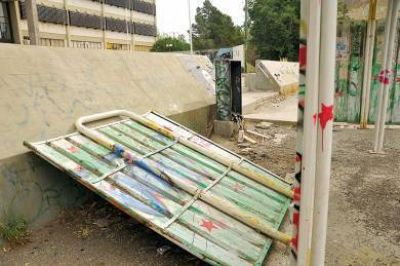 Quejas por el mal estado de las instalaciones de la Universidad San Juan Bosco