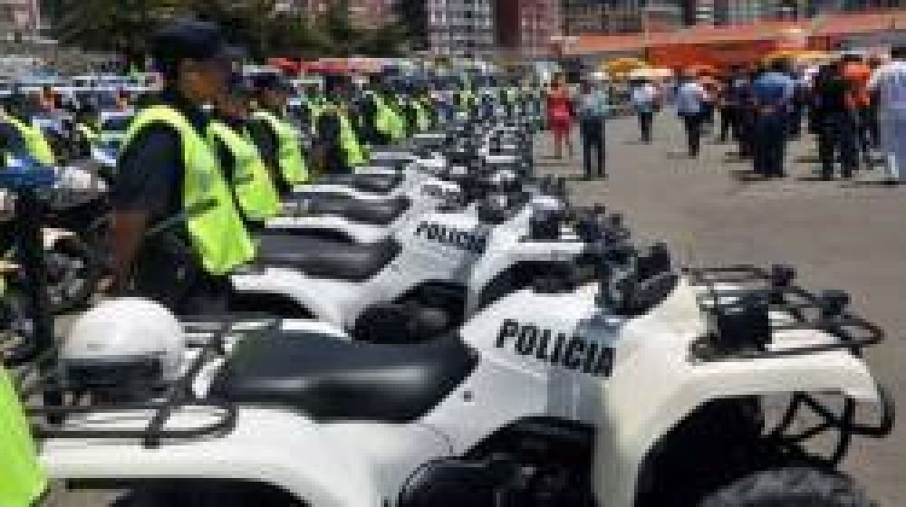 �Hay m�s presencia policial pero no un operativo de seguridad�