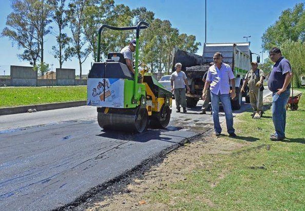 Arreglan el camino Bancalari