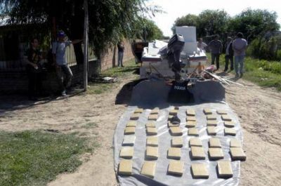 Secuestraron una tonelada de marihuana y hay tres detenidos