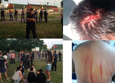 Versiones cruzadas por un violento episodio entre La C�mpora y la Polic�a Comunal de San Isidro