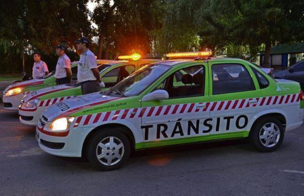 Fueron presentados nuevos m�viles para la Direcci�n de Tr�nsito de San Fernando