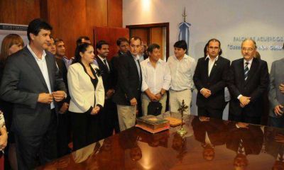 Asumieron los nuevos ministros de Gobierno e Infraestructura