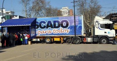 El mi�rcoles vuelven los camiones de pastas y pescados