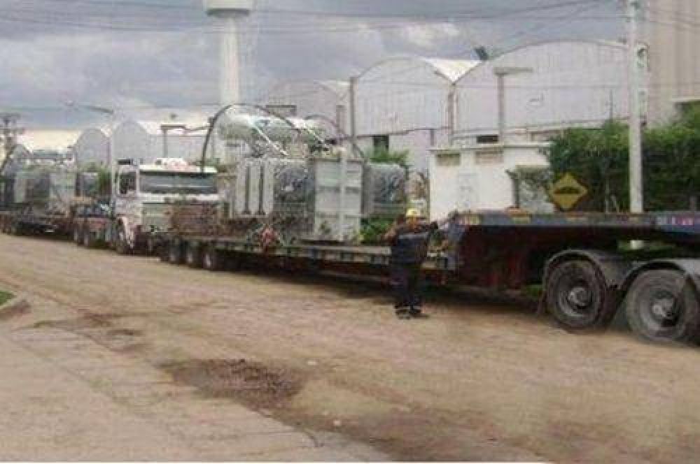 Incorporan cuatro nuevos transformadores al Sistema Interconectado Provincial