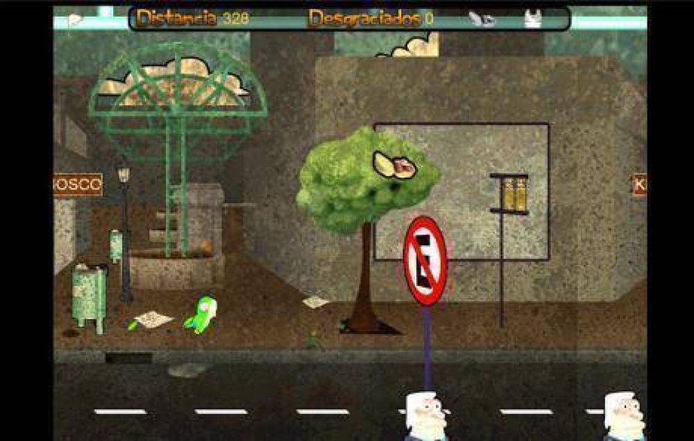 Videojuego cordob�s: jugar a ser p�jaro y hacer pop� en la peatonal