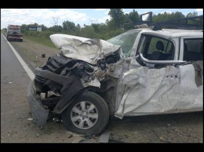 Un hombre muri� en un accidente m�ltiple en la ruta nacional 12