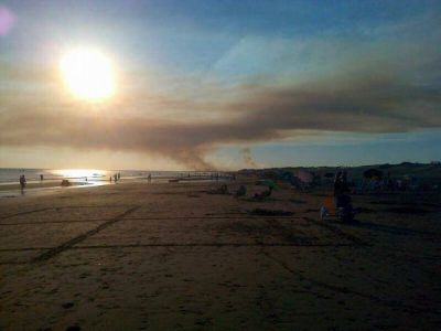 Incendio en Pehuen c�