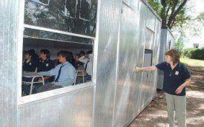 Gremio docente rechaza las aulas container en la Ciudad: "Es un lugar inhumano"