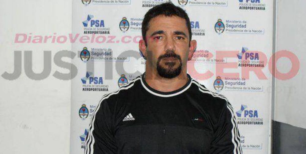 La imagen de Suris tras ser detenido