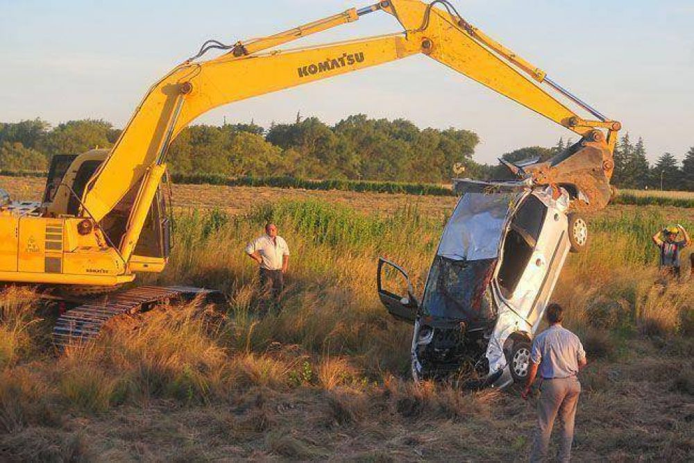 Un hombre perdi� la vida en un vuelco cerca de Speluzzi