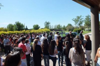 Familiares y amigos despidieron los restos de Priscila Ochoa