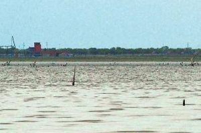  La bajante del embalse hizo emerger restos de la vieja Villa R�o Hondo