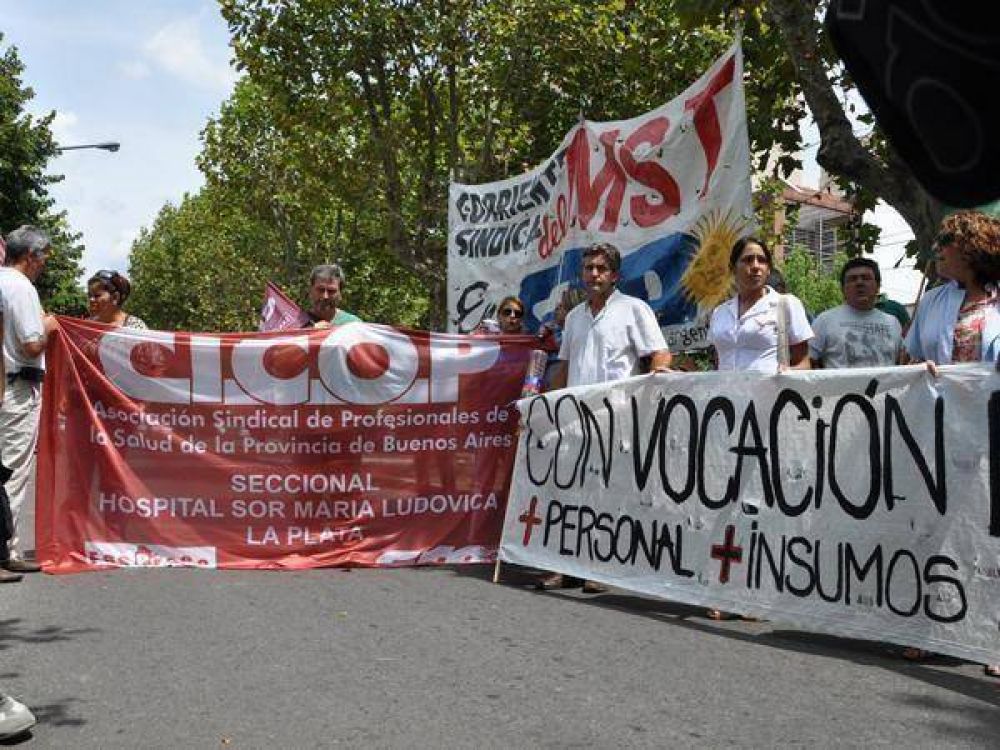 El jueves 16 habr� paro de m�dicos en el Hospital Zonal �Virgen del Carmen�