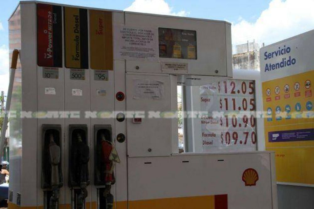 Shell volvi a aumentar sus precios en el Chaco y la nafta super los $ 12