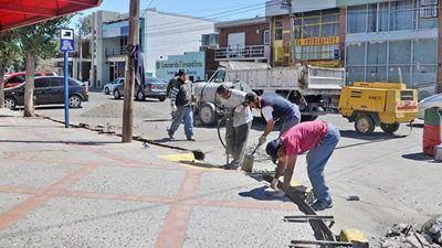 Buscan mejorar la circulaci�n peatonal en la zona c�ntrica