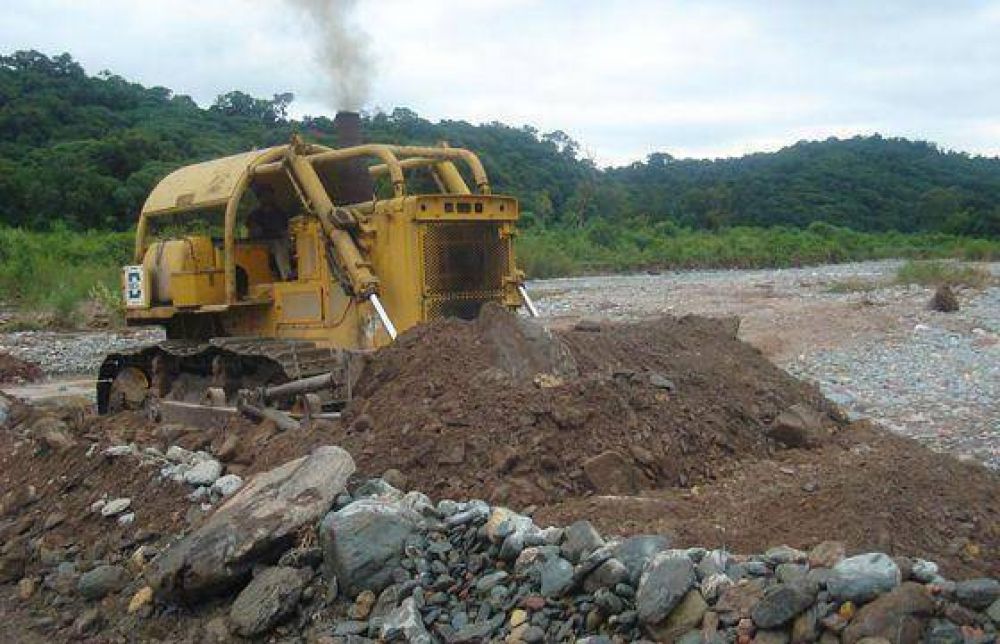 Aguas del Norte ejecuta obras para proteger el sistema de captaci�n