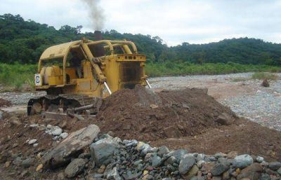 Aguas del Norte ejecuta obras para proteger el sistema de captaci�n