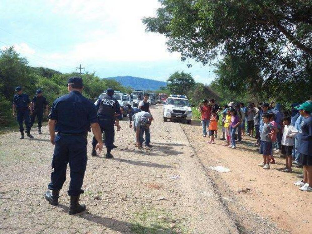 Vecinos levantaron el corte de la ruta provincial 54