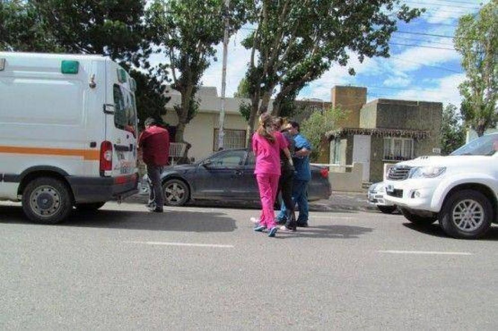 Una mujer resulto con golpes tras una colisi�n