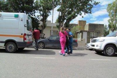 Una mujer resulto con golpes tras una colisi�n