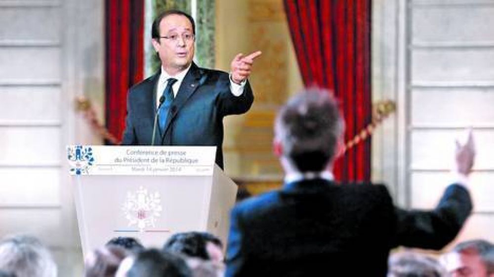 Francia: Hollande dio la cara y no desminti su infidelidad