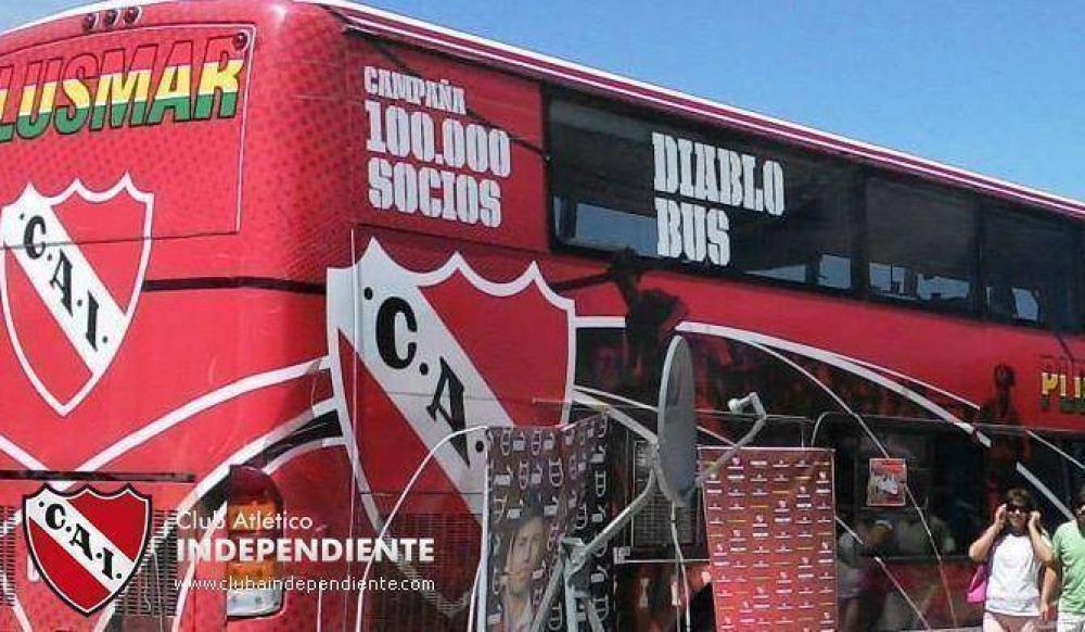 EL DIABLO BUS DE INDEPENDIENTE ESTAR HASTA EL JUEVES INCLUSIVE EN MAR DEL PLATA