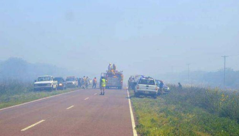 No para el fuego en el Oeste: arde el Lote Tres